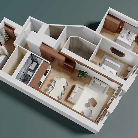 Daire Luxury In The Heart Or Paris-notre Dame