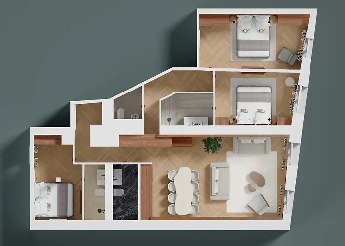 Luxury In The Heart Or Paris-notre Dame * Paříž